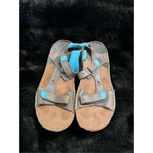 Twisted X Men's Men's Leather Wrap Sandal, Round Toe, Bomber, 9.5 - Picture 2 of 4